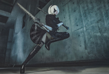 Poster 2b Nier Automata Cosplay Girl 61x90cm poster1057 