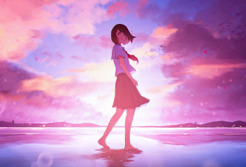 Poster Anime Girl In School Uniform 61x90cm poster2198 