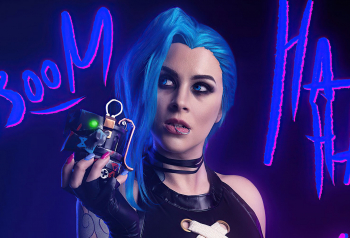 Poster Arcane Jinx Cosplay 61x90cm poster1258 
