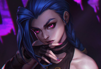 Poster Arcane Jinx Lol 61x90cm poster2398 