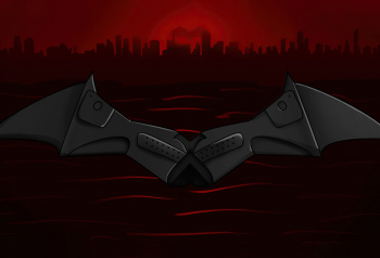 Poster Bat Signal Dark 61x90cm poster724 