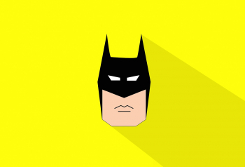 Poster Batman Face Logo Minimal 61x90cm poster737 