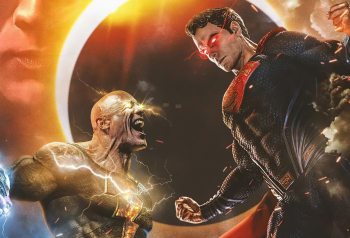 Poster Black Adam X Superman 61x90cm poster1867 