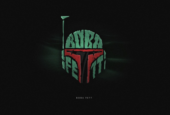 Poster Boba Fett Superhero Minimal 61x90cm poster1148 