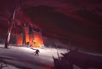 Poster Castle And Sword 61x90cm poster2553 