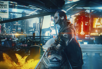 Poster Cyberpunk 2077 City Life Scifi 61x90cm poster1994 