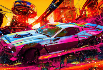 Poster Cyberpunk 2077 Quadra 61x90cm poster1996 