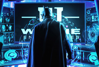 Poster Cyberpunk City Scifi Batman 61x90cm poster587