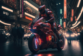 Poster Cyberpunk Vigilante 61x90cm poster2825