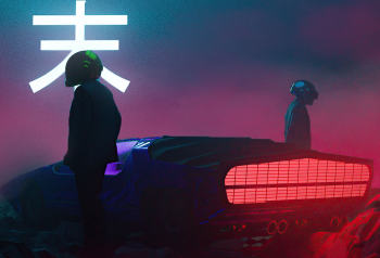 Poster Daft Punk Scifi 61x90cm poster1640 