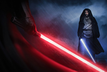 Poster Darth Vader Vs Obi Wan Kenobi 61x90cm poster1376 