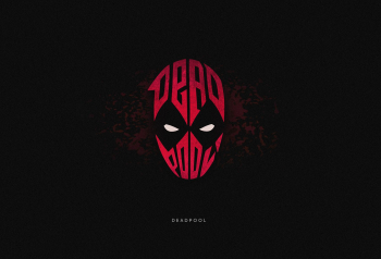 Poster Deadpool Superhero Minimal 61x90cm poster1151 
