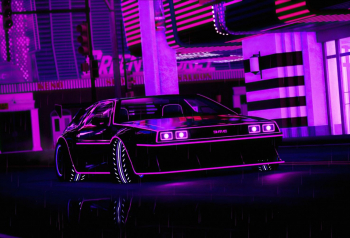 Poster Dmc Delorean 61x90cm poster2715 