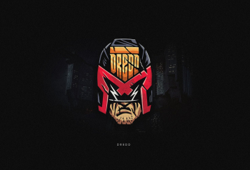 Poster Dredd Superhero Minimal 61x90cm poster1155 