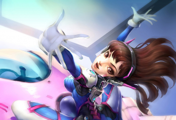 Poster Dva Overwatch Artistic Art 61x90cm poster874 