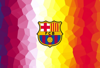 Poster FCB Logo 61x90cm 