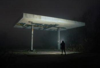 Poster Following The Path To Gas Station 61x90cm poster1596 