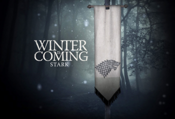 Poster Game Of Thrones Winter Is Coming Stark 61x90cm 