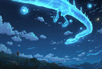 Poster Ghost Loong Dragon 61x90cm poster1478 