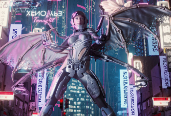 Poster Girl Of Cyber City 61x90cm poster1642 
