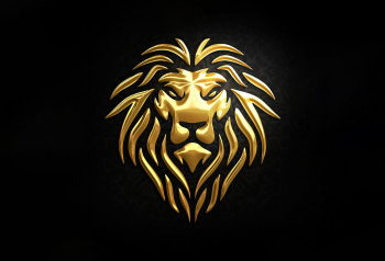 Poster Gold Lion 61x90cm poster1220 