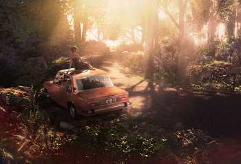Poster Golden Hour 61x90cm poster1395 