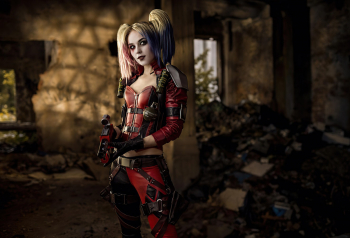 Poster Harley Quinn From Comics Cosplay 61x90cm poster589 