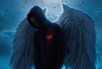 Poster Hoodie Boy Wings Hope 61x90cm poster2733 