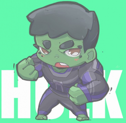 Poster Hulk Chibi 61x90cm 