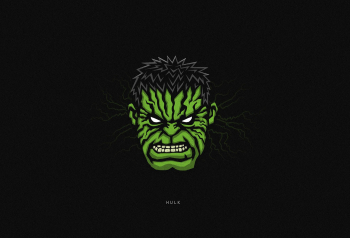 Poster Hulk Superhero Minimal 61x90cm poster1115