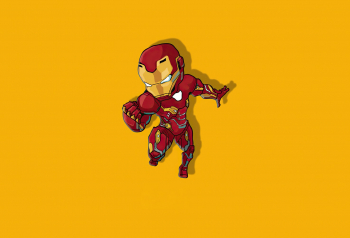 Poster Iron Man Chibbi Minimal 61x90cm poster1656 
