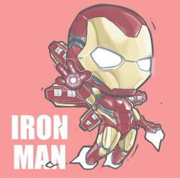 Poster Iron Man Chibi 61x90cm 
