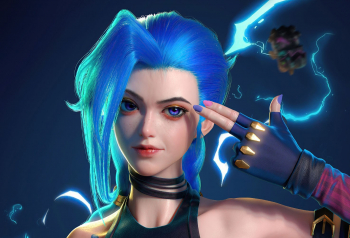Poster Jinx Fanart 61x90cm poster943 