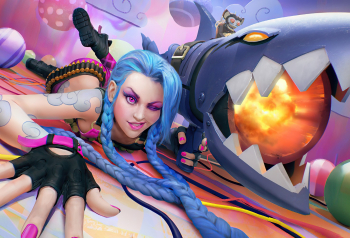 Poster Jinx Lol 61x90cm poster616 