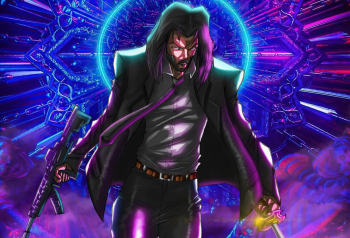 Poster John Wick Comic Illustration 61x90cm poster2570 