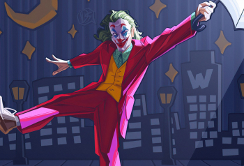 Poster Joker Movie Illustration 61x90cm poster1202 