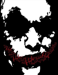 Poster Joker Silhouette 61x90cm 