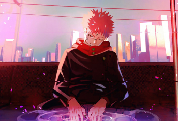 Poster Jujutsu Kaise Sukuna 61x90cm 