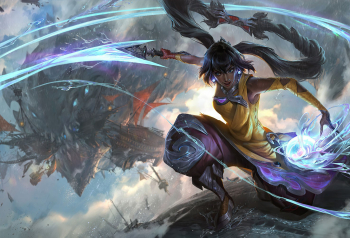 Poster League Of-legends Champion Nilah Splash Art 61x90cm poster1190 