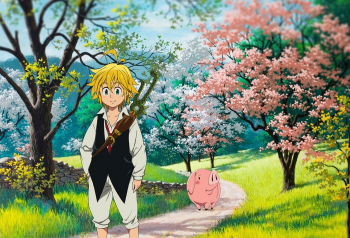 Poster Meliodas Nanatsu No Taizai 61x90cm 