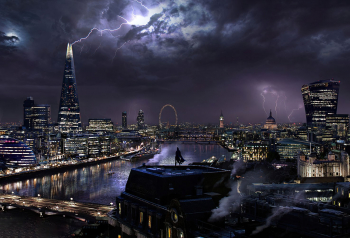 Poster Moon Knight London Night 61x90cm poster1049 