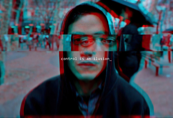 Poster Mr Robot Control Is An Illusion 61x90cm 