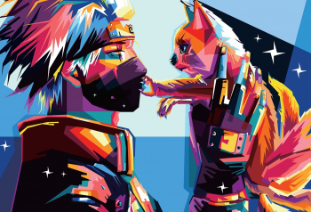 Poster Naruto Kakashi Abstract 61x90cm 
