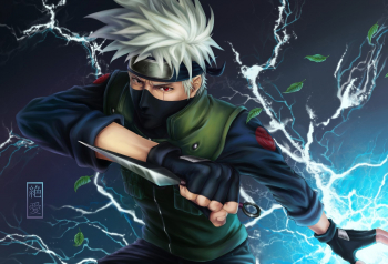 Poster Naruto Kakashi Chidori 61x90cm 