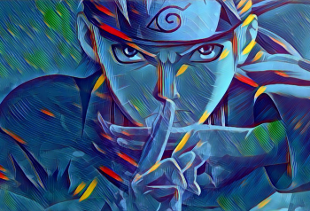 Poster Naruto Konoha Paint 61x90cm 
