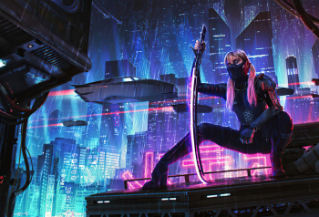 Poster Neon Assassin 61x90cm poster526 