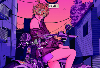 Poster Night Ride Scifi 61x90cm poster2955 