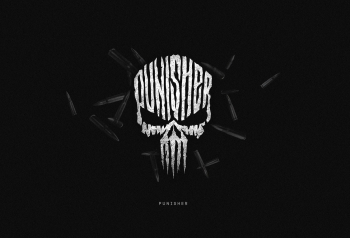 Poster Punisher Superhero Minimal 61x90cm poster1050