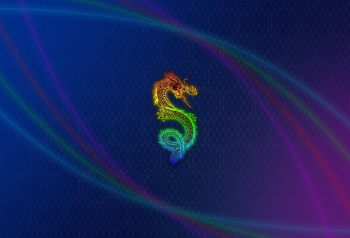 Poster Rainbow Dragon 61x90cm poster1353 