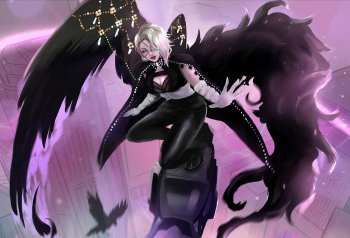 Poster Raven Girl 61x90cm poster1243 